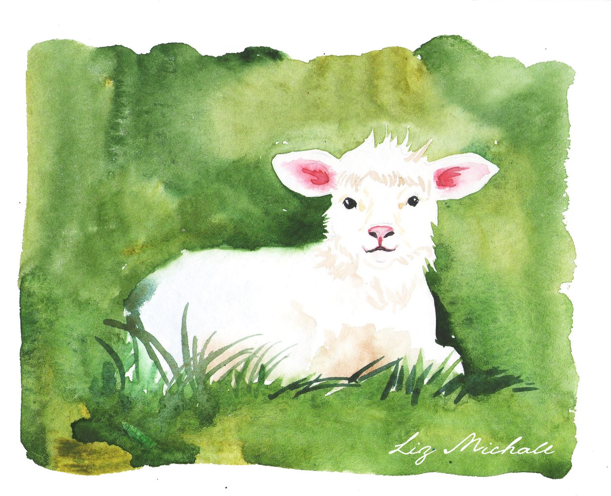 Новогодние открытки на год Овцы (козы) своими руками